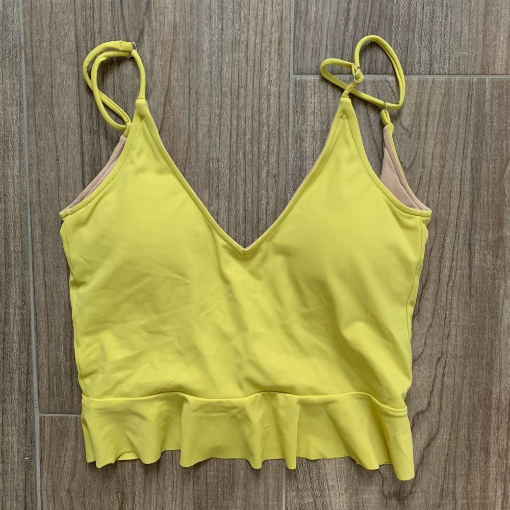 Kortni Jeane small scoop back burnt lime